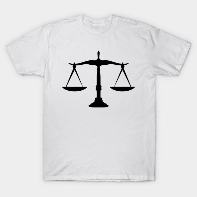 Law Scale T-Shirt by Mariteas